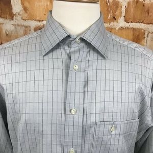 Eton Men's Long Sleeve Dress Shirt Size 16.5